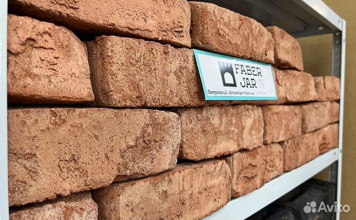 Кирпич ручная формовка Красный