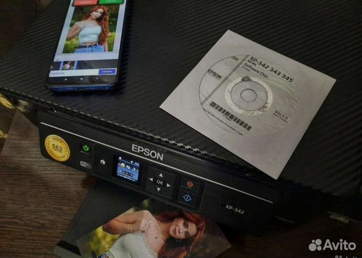 Цветной мфу Epson XP-342