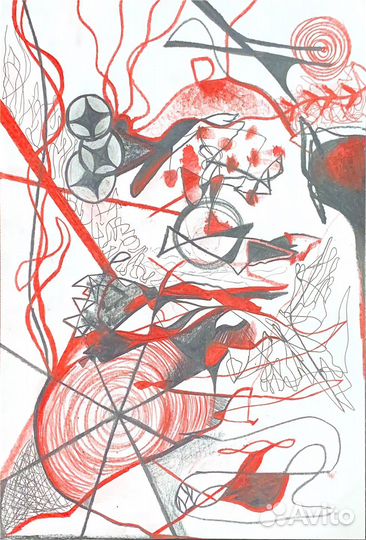 Интерьерная картина абстракция