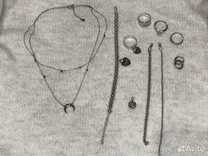 Украшения из серебра