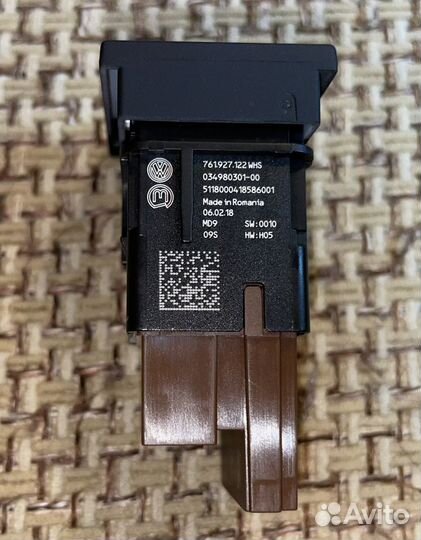 Клавиша парковочного автопилота Touareg CR