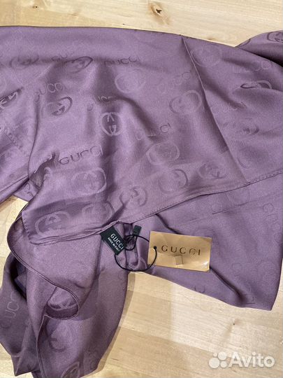 Gucci платок шелковый