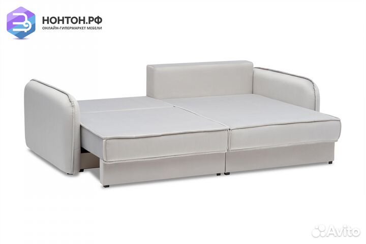 Диван угловой тик-так Антей серый