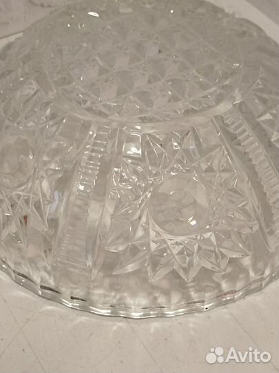 Салатница хрусталь 19 см