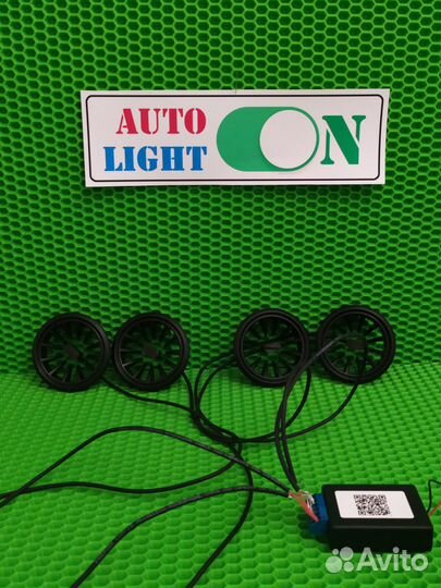 Дефлекторы в стиле AMG с настройкой подсветки