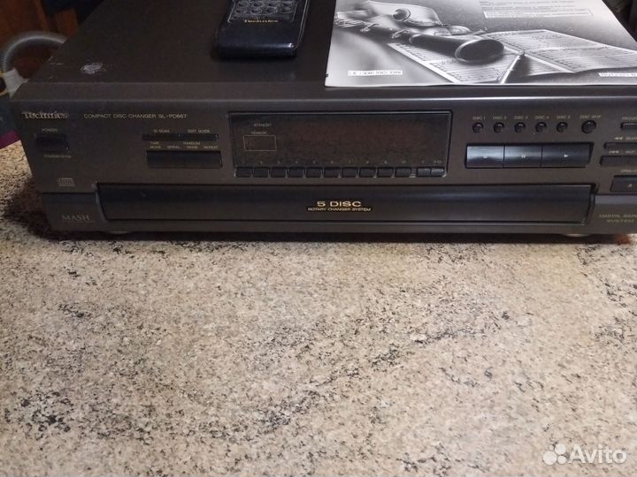 CD проигрыватель, магнитафон