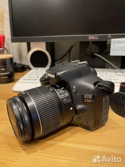 Зеркальный фотоаппарат canon eos 550d