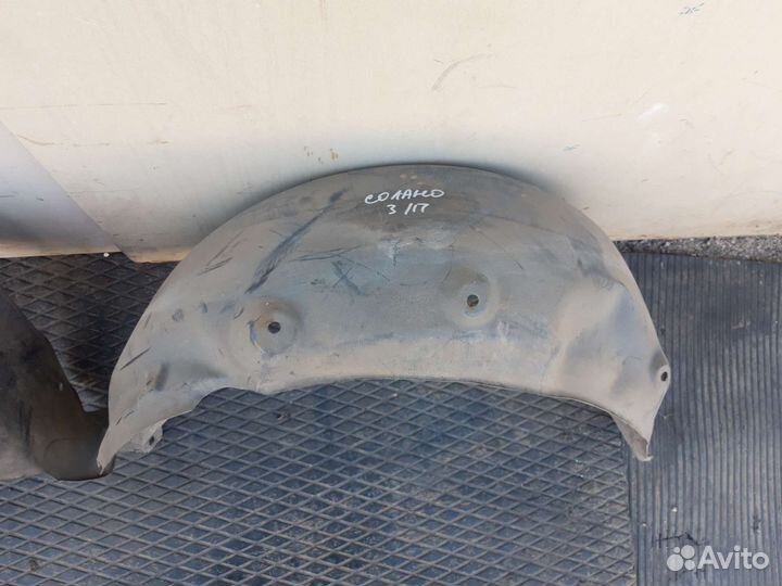 Локер подкрыльник задний Лифан Солано