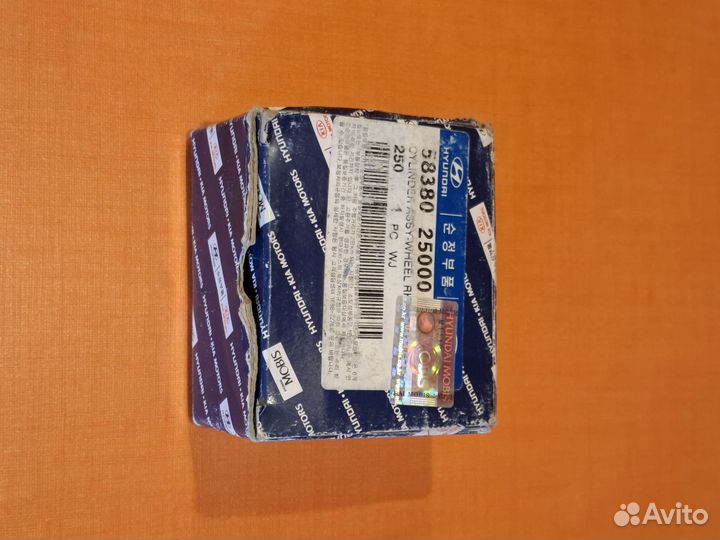 Задний тормозной цилиндр hyundai accent 99 Elantra