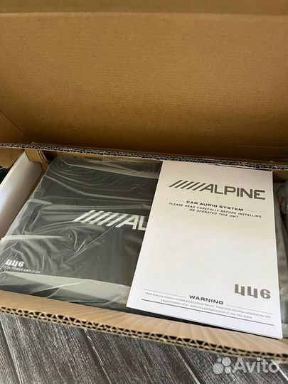 Усилитель Alpine 1800w