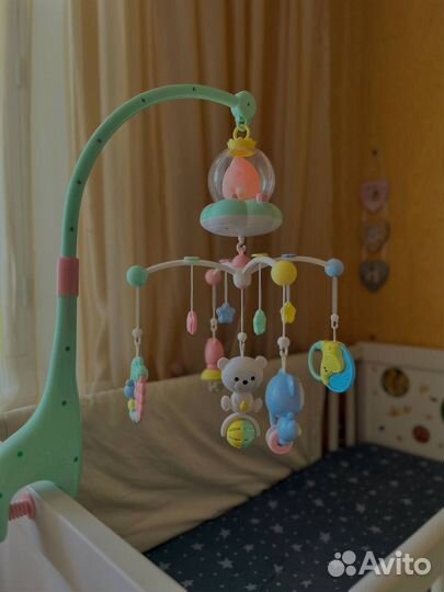 Музыкальный мобиль на кроватку Konig Kids