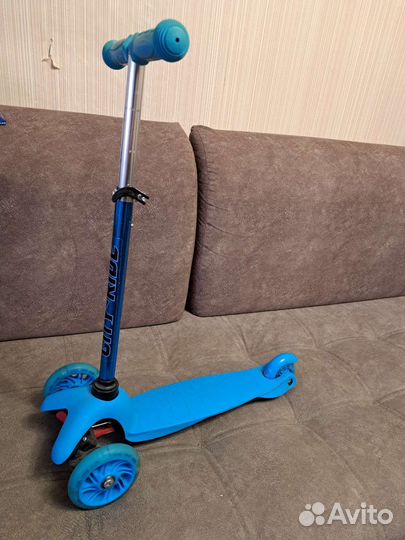 Самокат детский трехколесный бу