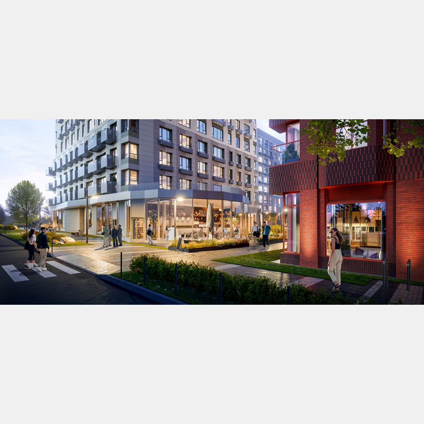 Квартира-студия, 21,6 м², 2/30 эт.