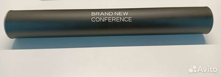 Тубус картонный с жестяной крышкой 37,5*6,5см