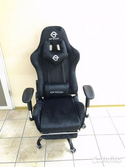 Компьютерное игровое (геймерское) кресло Велюр