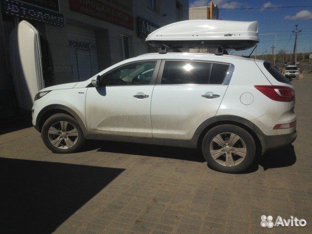 Автобокс Koffer-430 белый глянец 430л