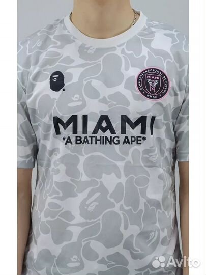 Футболка bape x inter miami