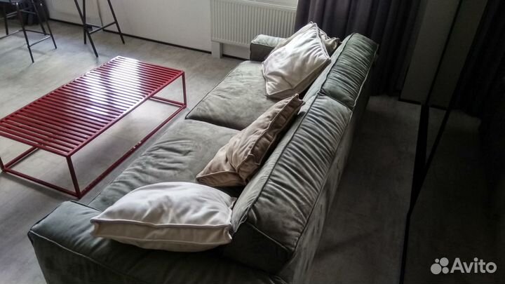 Стильный мягкий современный диван раскладной лофт