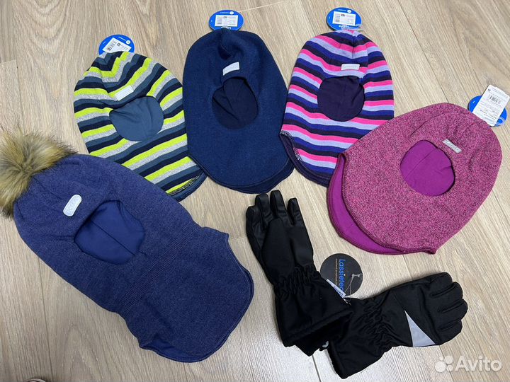 Шлемы и перчатки lassie, bjorka