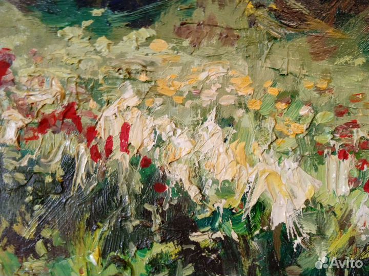 Картина маслом на холсте пейзаж