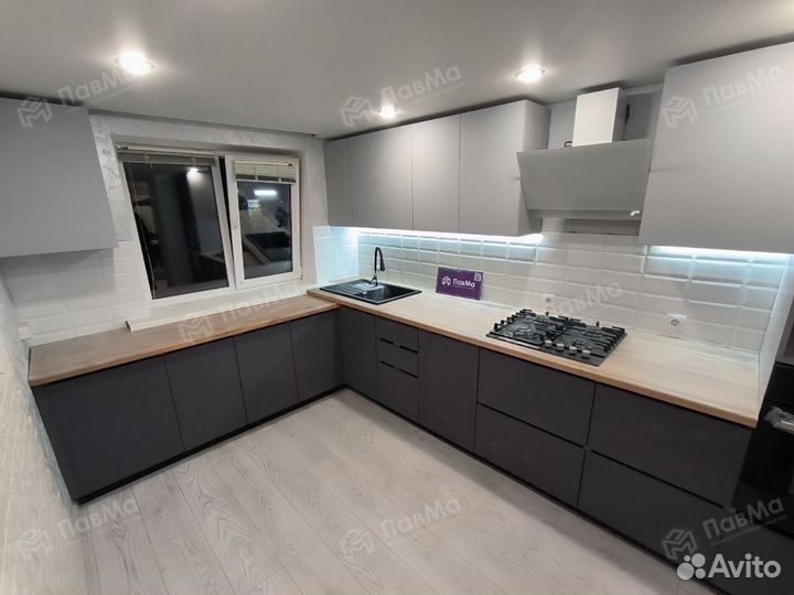 Кухонный гарнитур на заказ под ключ