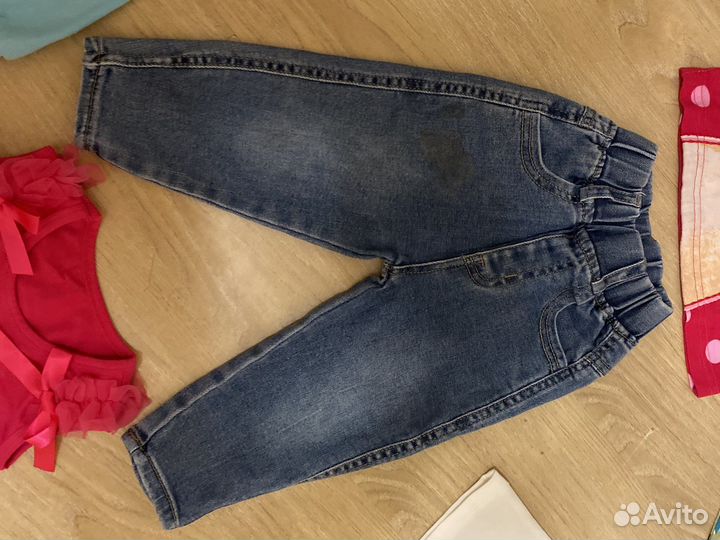 Вещи пакетом на девочку 80-86