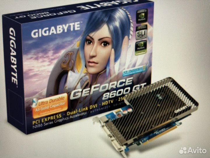 Видеокарта gigabyte geforce 8600 gt