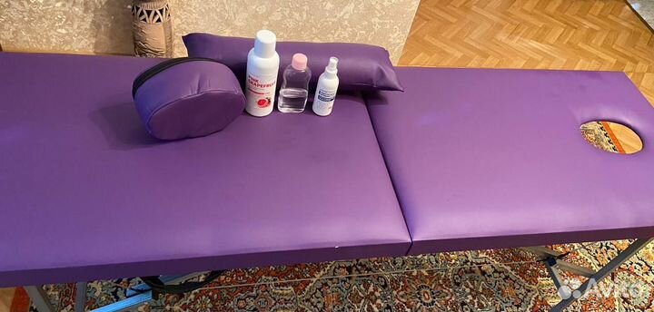 Массажный стол кушетка с вырезом