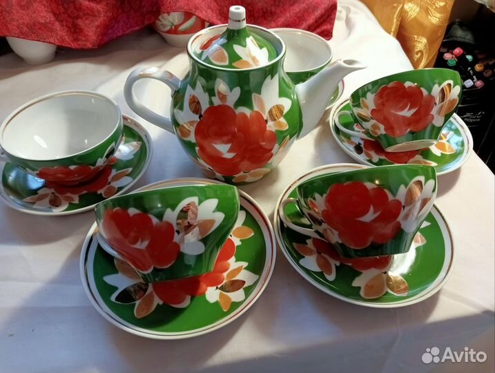 Сервизы чайные, кофейные СССР