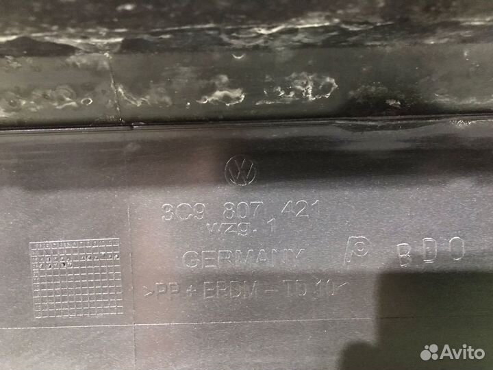 Бампер задний Wagon Volkswagen Passat b6 3C Дефект