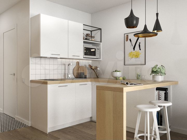 Апартаменты-студия, 20,2 м², 7/10 эт.