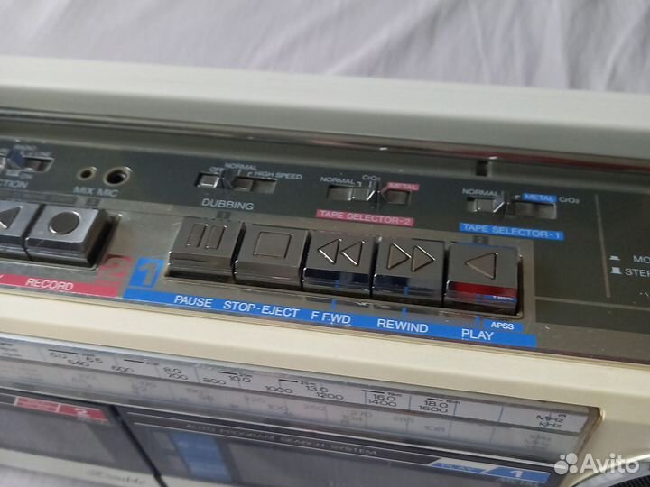 Магнитофон Sharp qt77 рабочий