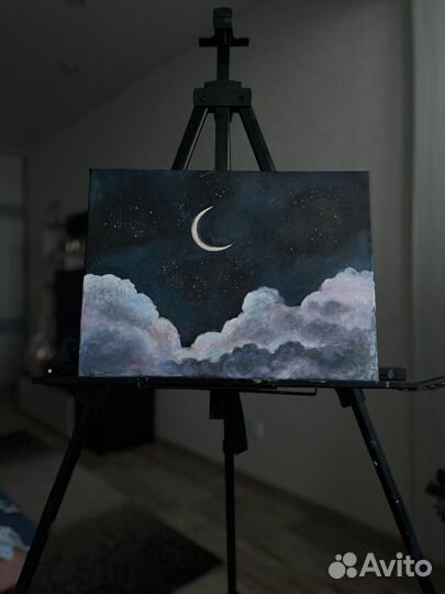 Авторская интерьерная картина маслом 30 40