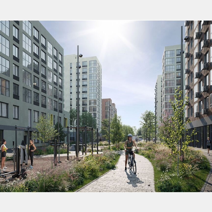 1-к. квартира, 33,1 м², 9/12 эт.