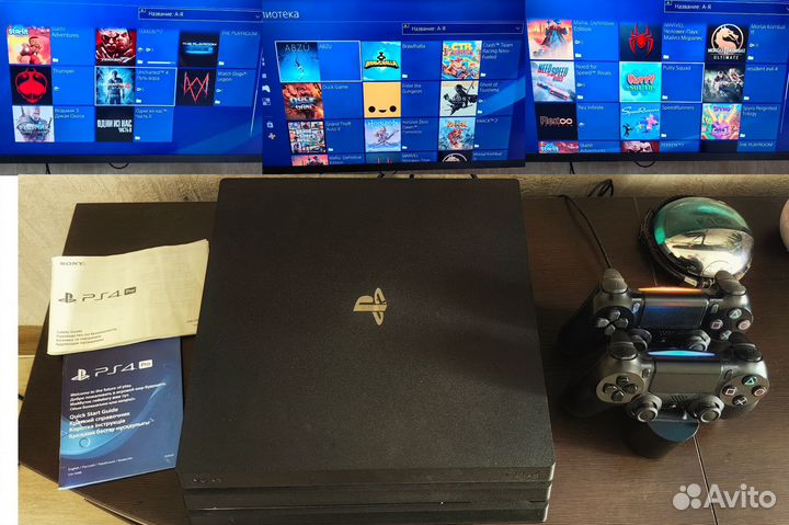 PS4 PRO 7208B / много игр