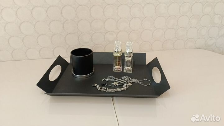 Поднос металлический прямоугольный