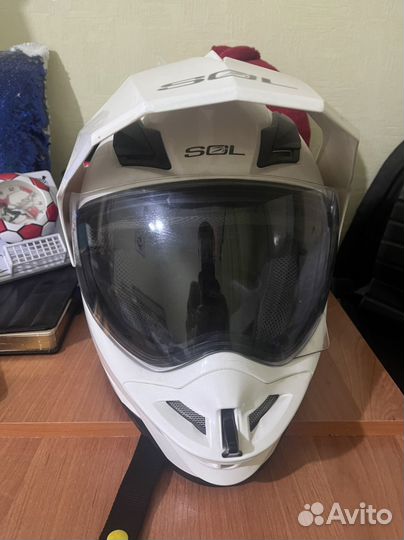 Детский мотошлем