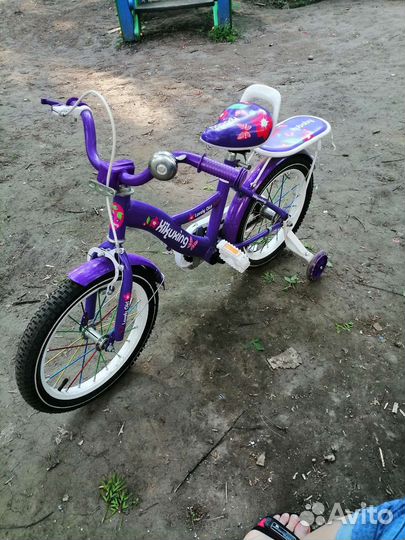 Детский трехколесный велосипед новый