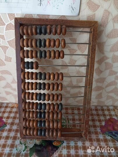Счеты деревянные СССР