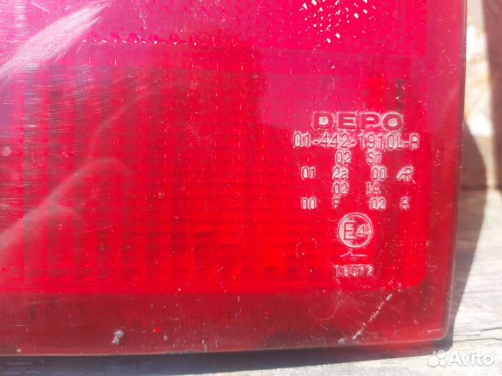 Задние фонари opel