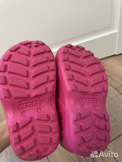 Резиновые сапоги crocs c6