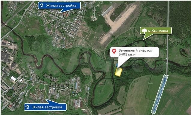 Участок 54 сот. (СНТ, ДНП)