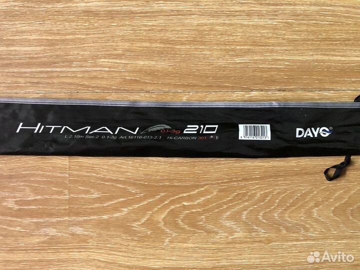 Спининг ультралайт dayo hitman до 3 грамм