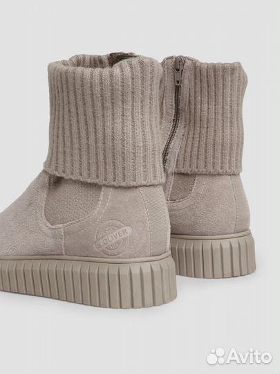 Сапоги s.Oliver р.40 натуральная кожа