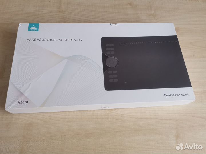 Графический планшет huion HS 610