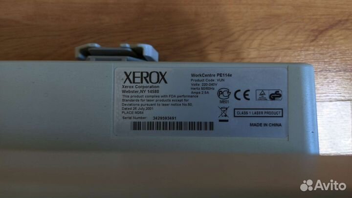 Лазерный мфу Xerox Workcentre pe114e