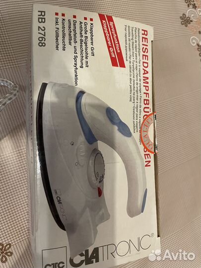 Утюг дорожный Clatronic