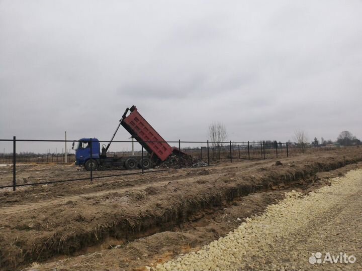 Засыпка и поьем участков под ключ