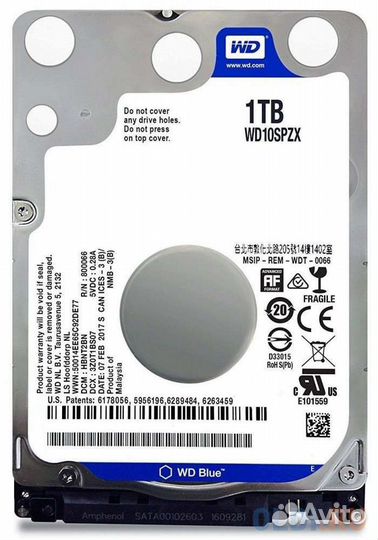 Жесткие диски SATA Винчестеры HDD SSD M2