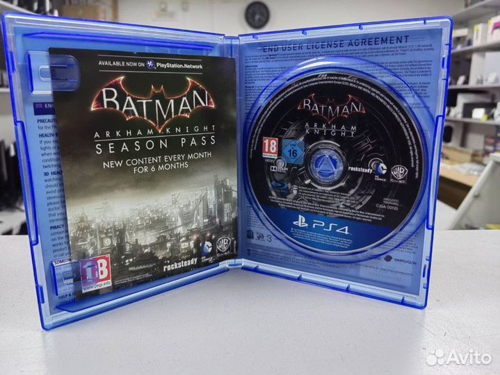 Диск Sony Playstation 4 Batman Arkham Knight (rus)